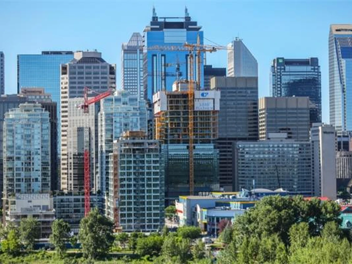 Downtown Calgary commercial core